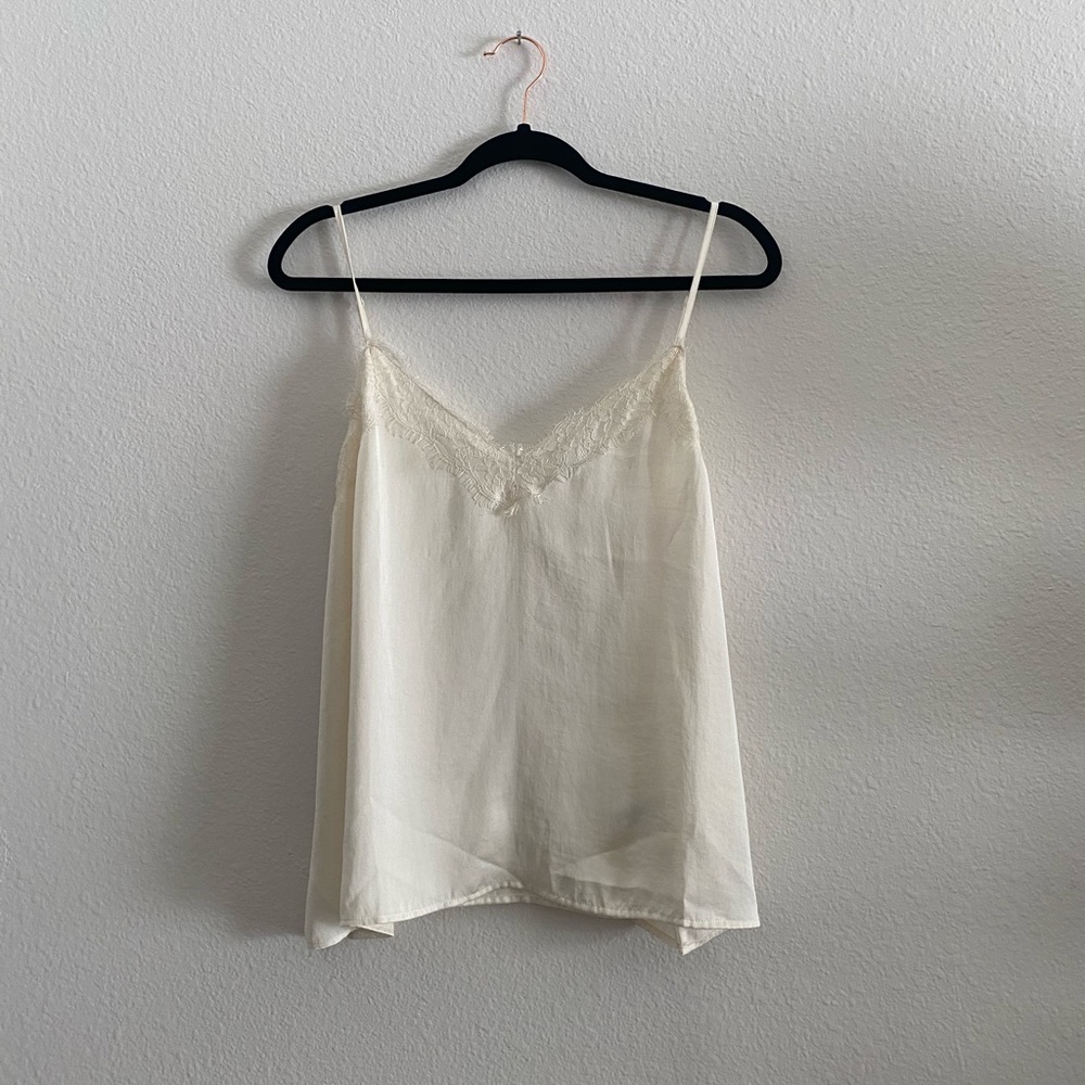 BP. White Lace Camisole